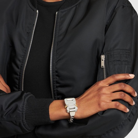 1017 ALYX 9SM Silver Buckle Bracelet - Picture 2 of 9